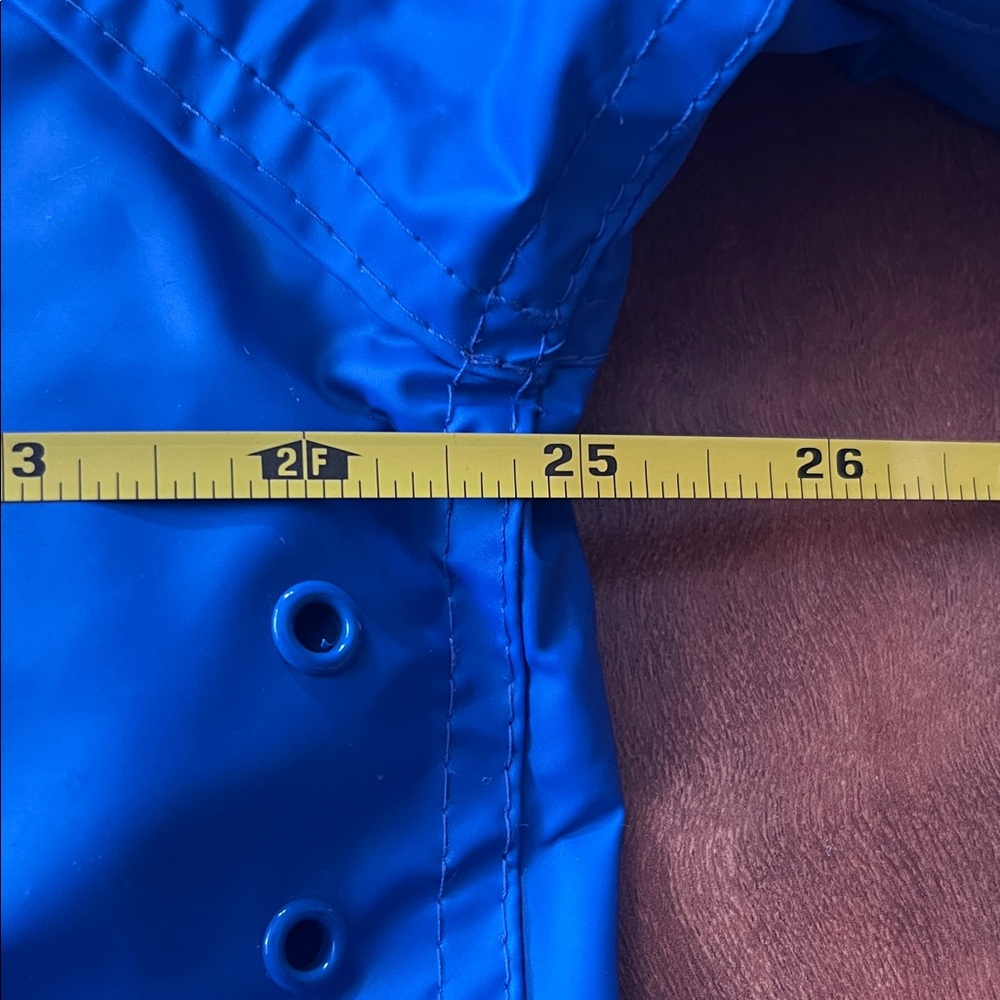 Like new Blue Hooded Misty Harbor rain coat - Picture 10 of 14